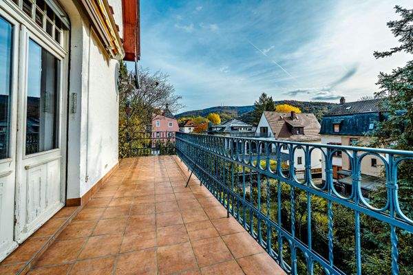 Terrasse mit Neckarblick