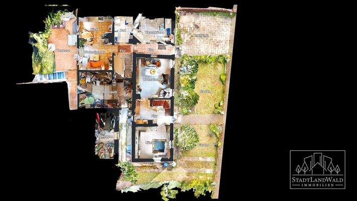 EG - schematischer Grundriss