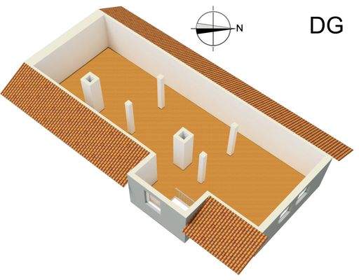 Nr. 12 Grundriss DG 3D