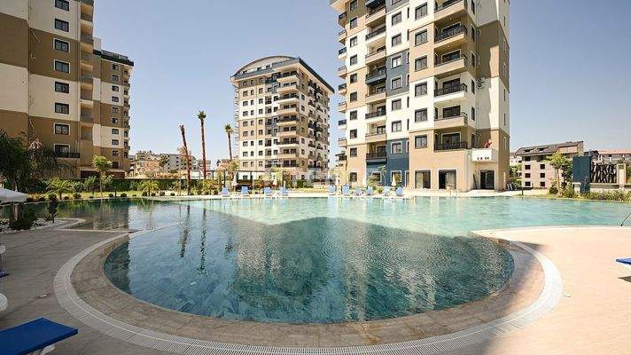 Elegant Design Apartments in Well Location in Alanya