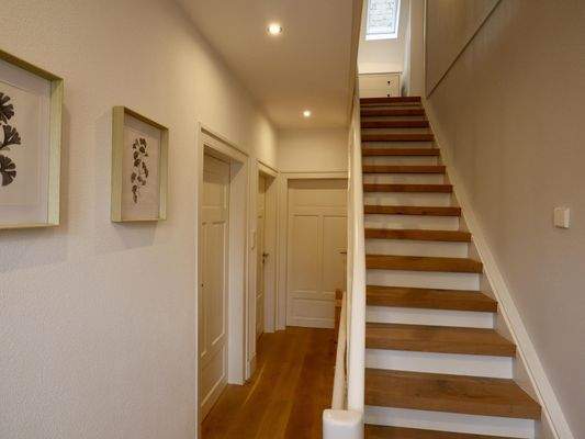 Treppenaufgang zum Dachgeschoss