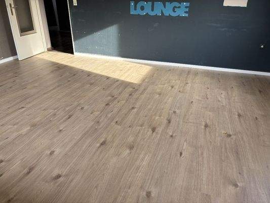 neuer Boden im Wohnzimmer