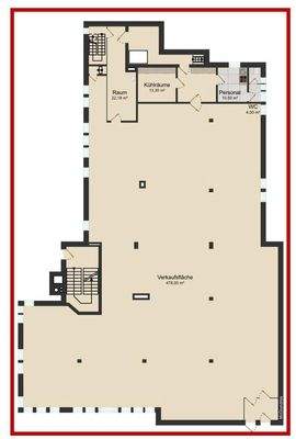Exposégrundrisse EG (Etagenansicht)