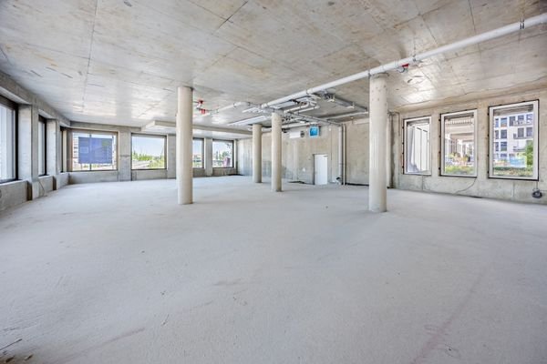 Gewerbeflächen Rohbau
