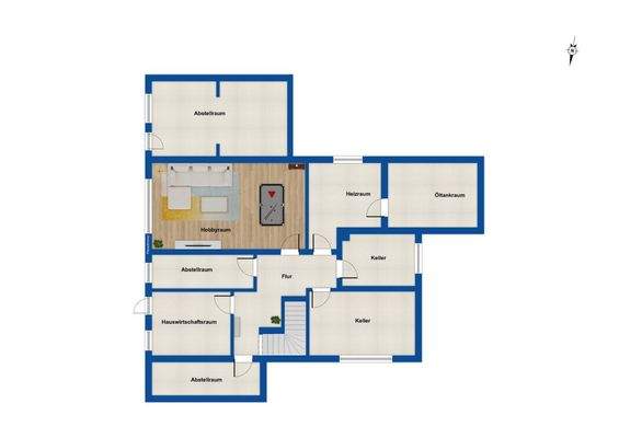 Grundriss - Kellergeschoss