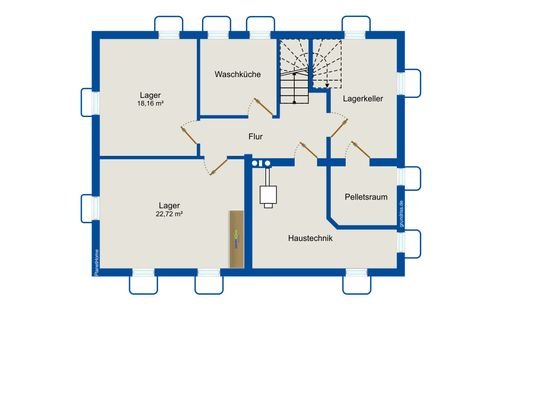 Grundriss Kellergeschoss
