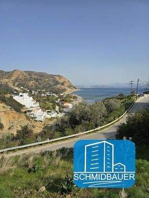 Kreta, Agia Galini: Grundstück in einem Küstendorf zu verkaufen