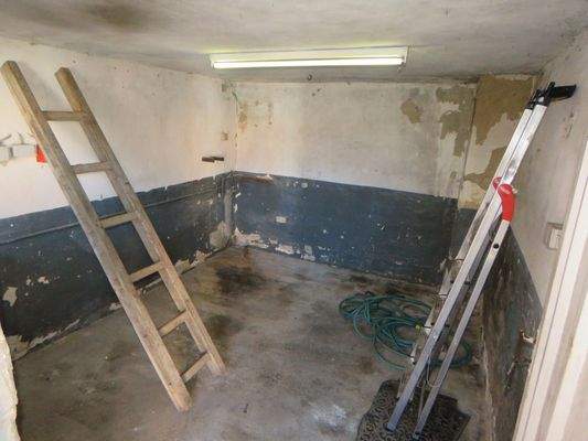 Waschküche mit Kamin 