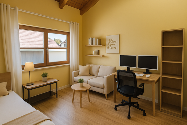 OG-Ideal als Gäste-, Kinder- oder Arbeitszimmer