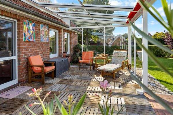 Überdachte Terrasse