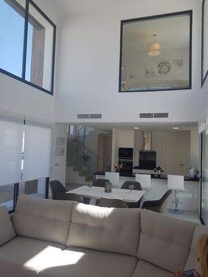 Wohn Esszimmer mit Empore