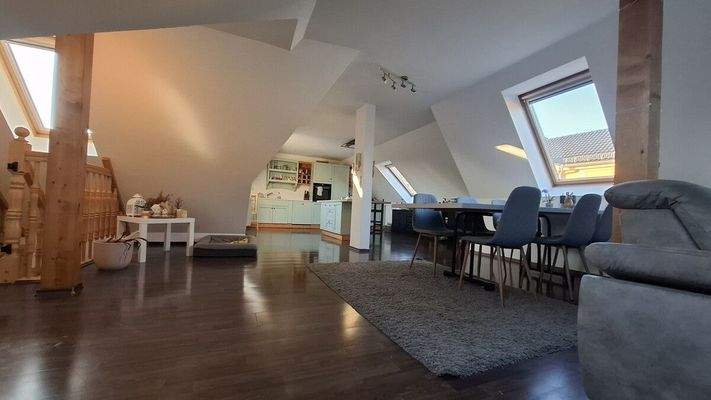 Essbereich Dachgeschoss