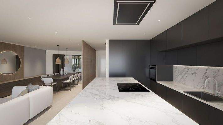 Modernes Haus mit unverbaubarem Blick zu verkaufen in Génova, Palma, Mallorca