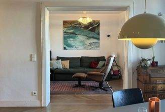 Blick ins Wohnzimmer