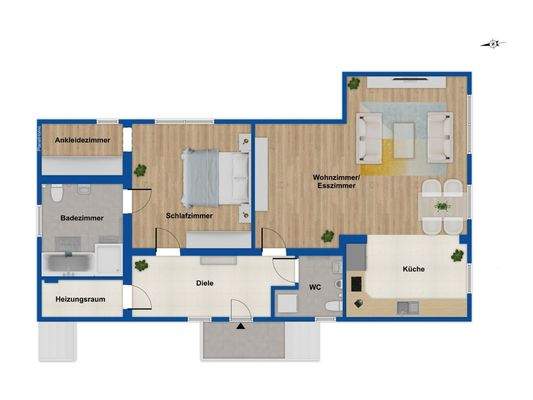 Grundriss Untergeschoss