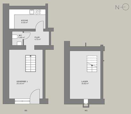 TE01 Gewerbe Grundriss
