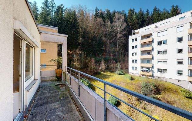 2-Zi-Penthouse, Dachterrasse