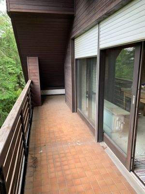 Großer Balkon im OG