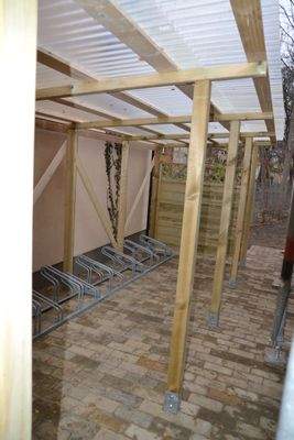 Carport Fahrrad