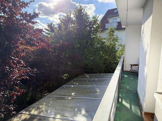 Balkon im Schlafzimmer 2 im OG