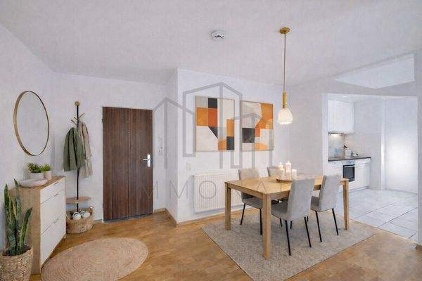 Visualisierung Diele mit Essbereich