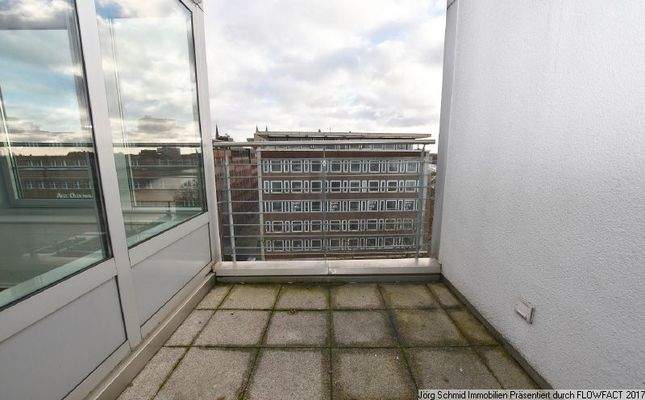 Herrliche Loggia mit Markise