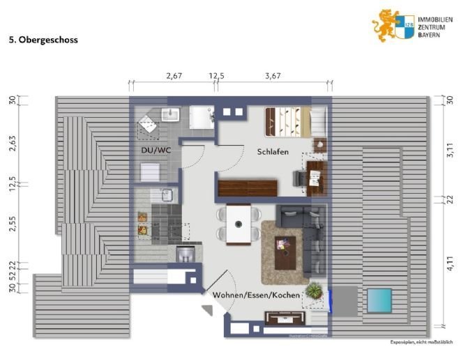 Dachgeschoss Liebhaber aufgepasst - Apartment in begehrter Lage Nürnberg - St. Leonhard (ohne Aufzug)