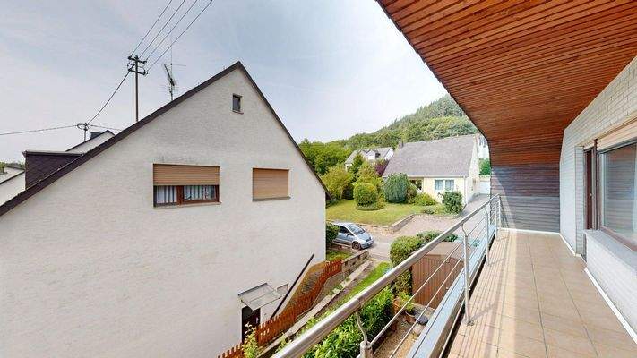 Loggia im Obergeschoss