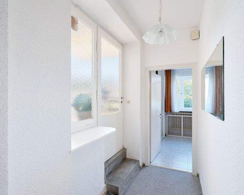 Zugang vom Erdgeschoss zum Garten