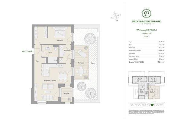 Grundriss Haus 7 - H07.00.04