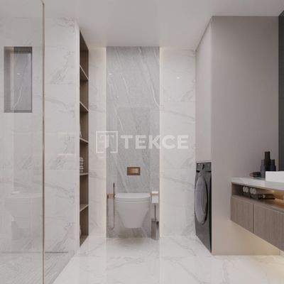 Furnished Flats in Yildizli Akcaabat with Sea View