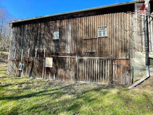 Seitenansicht Scheune