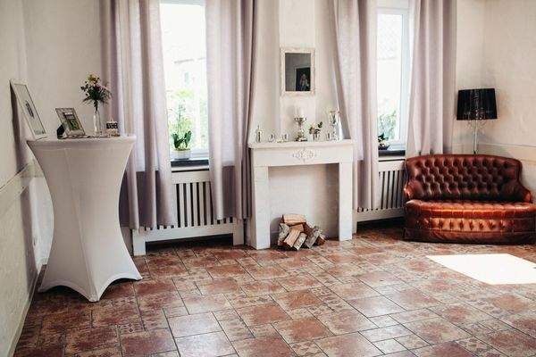 Eventbereich-Empfang mit Bar