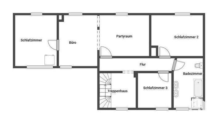 Hausnummer 9: 1. Etage