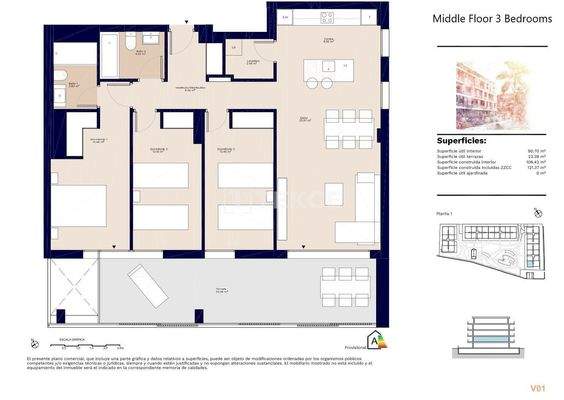 Apartments in a Private Complex Nearby the Beach in Denia Alicante