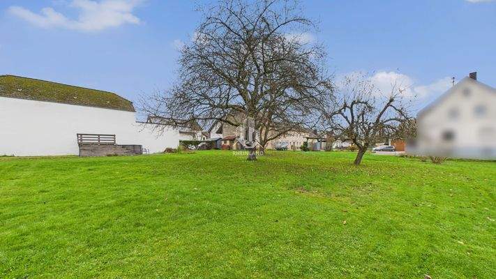 großzügiger Garten