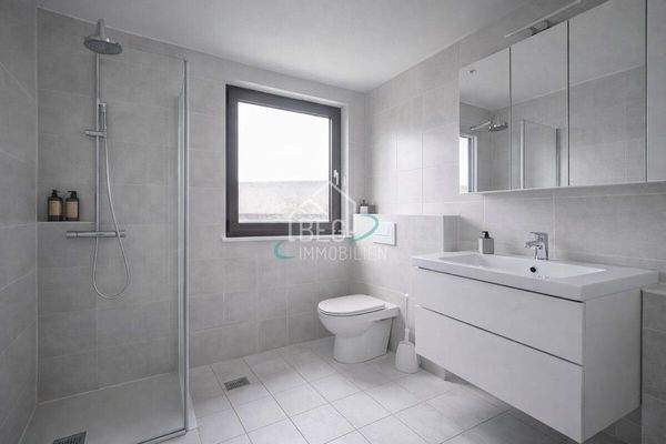 virtuell möbliertes Badezimmer OG