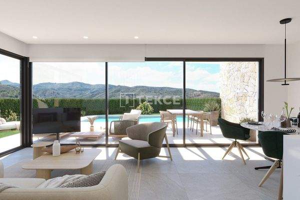 Semi Detached Villas in Golf Course in Monforte del Cid, Alicante