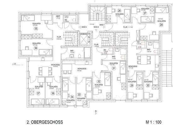 Umplanung - 2. Obergeschoss