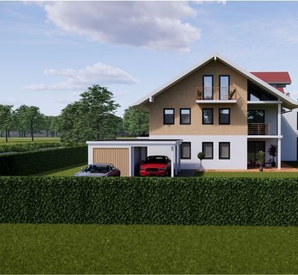 visualisierung Nordwest-Ansicht