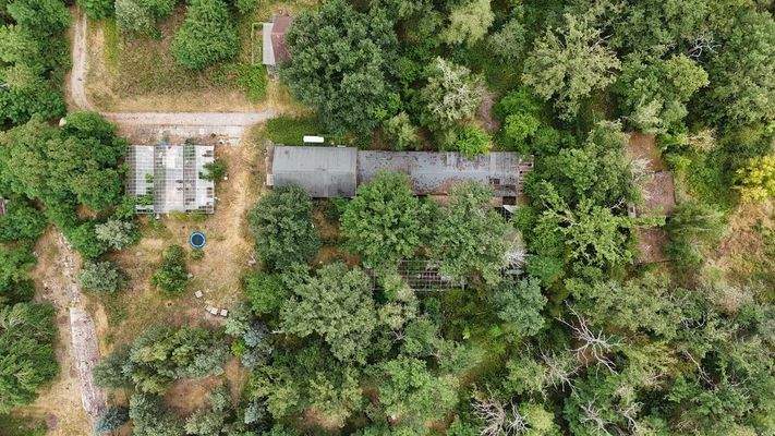 Grundstück von oben