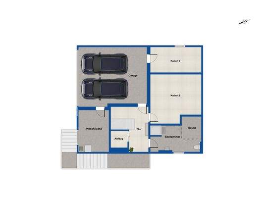 Grundriss Kellergeschoss