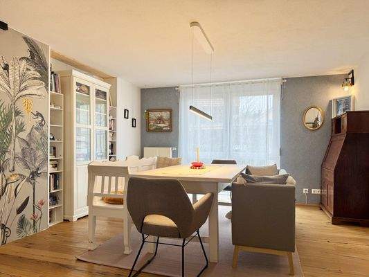 Essbereich mit Schwedenofen