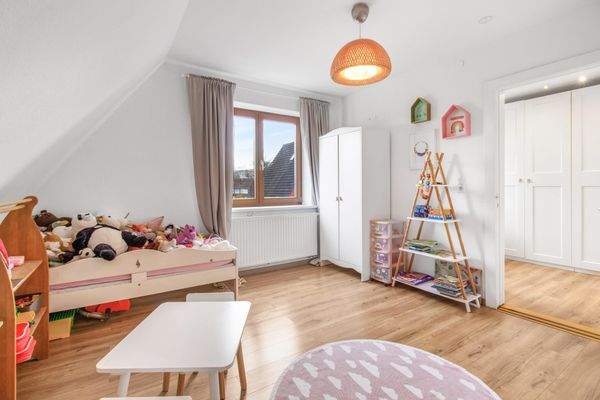 Kinderzimmer im Dachgeschoss