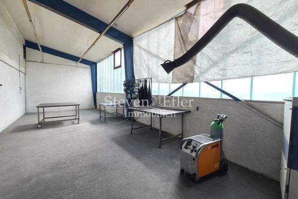 Innenansicht Lackiererei