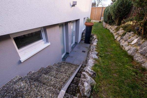 Außenzugang Untergeschoss