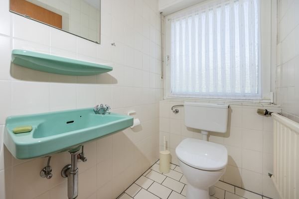 Toilette Obergeschoss