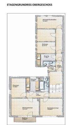 Grundriss Obergeschoss