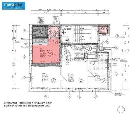 Grundriss Wohnräume