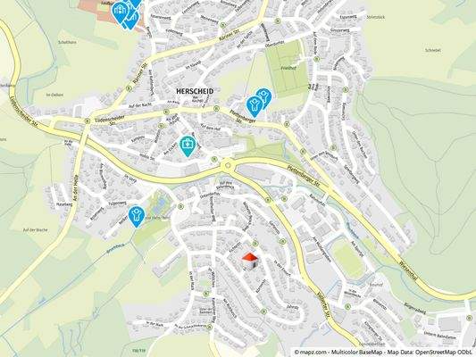 Geolyzer Kartenausschnitt